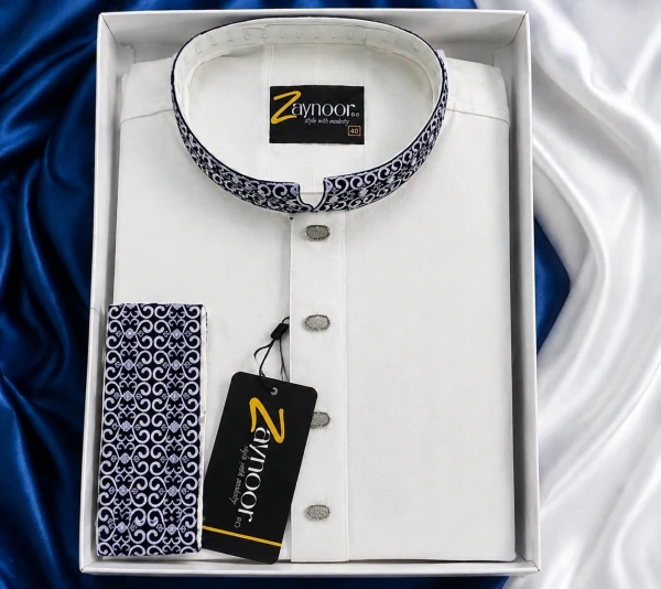 Classic White Panjabi