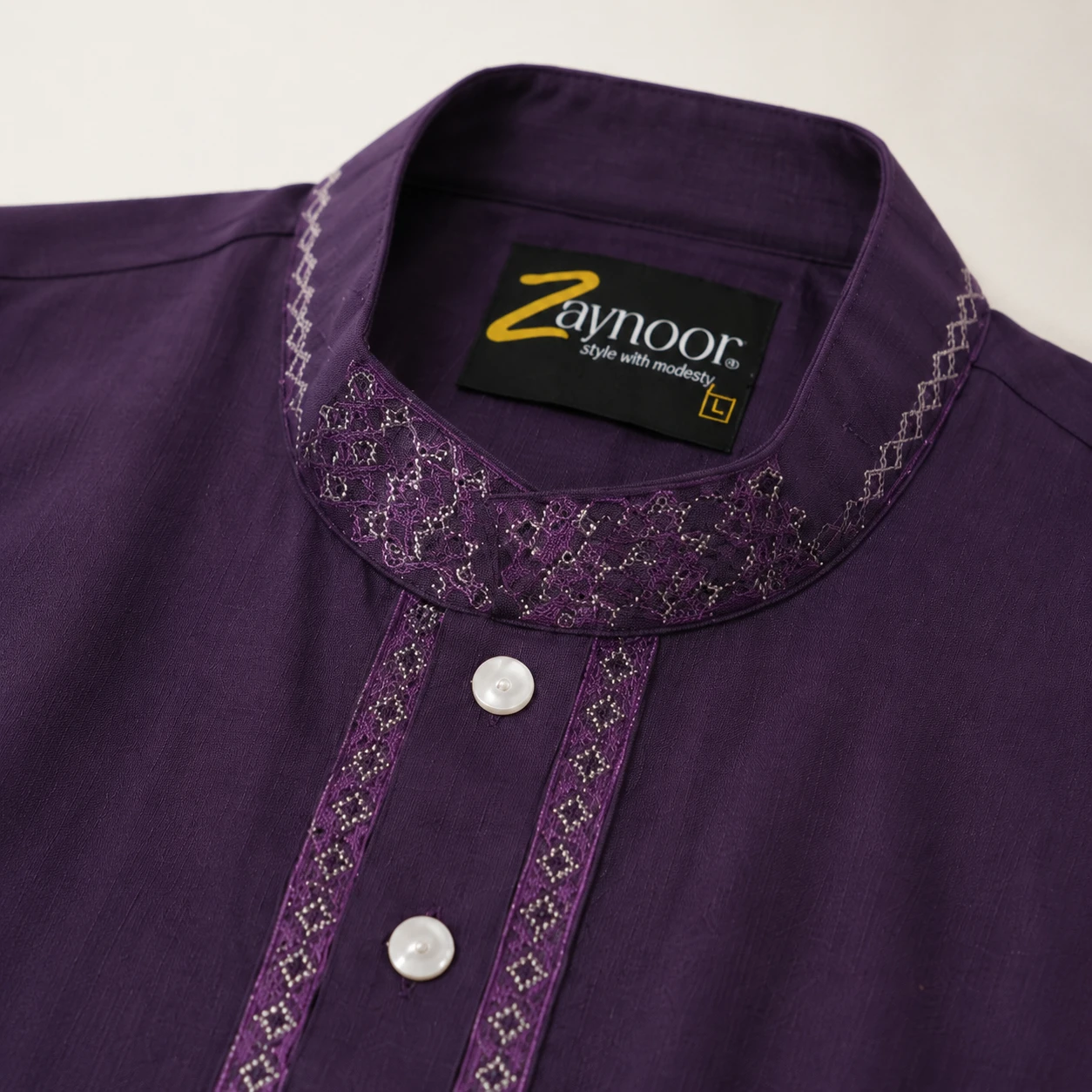 Royal Purple Panjabi - 2